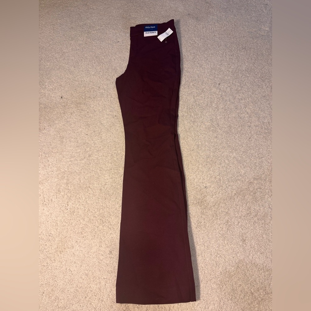 Old Navy Red Flare Pants